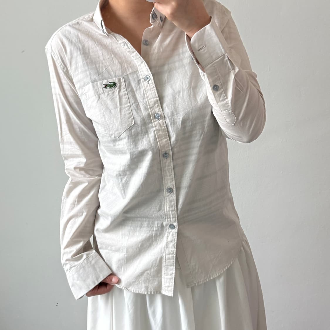 [S] 라코스테 라이브 코튼 셔츠 상품이미지1