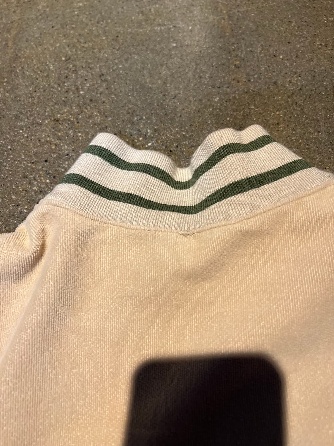 꼼데가르송 셔츠 코듀로이 집업 자켓 베이지 L 상품이미지6