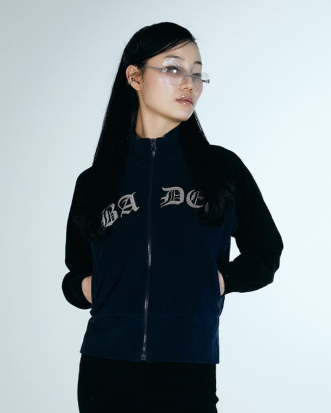 배디TERRY RAGLAN TRACKSUIT [NAVY] 상품이미지1