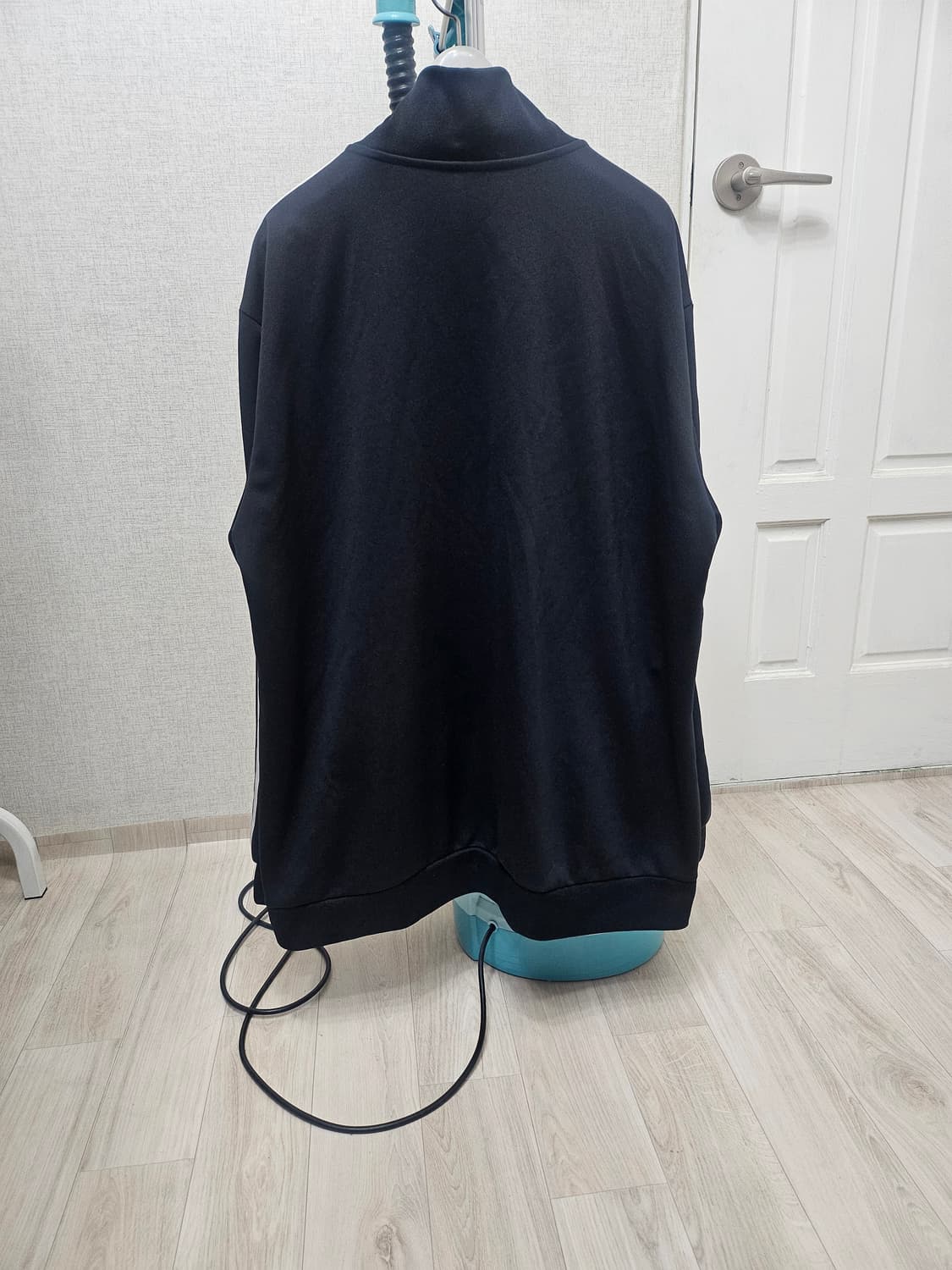 (115)3XL ☆초대장급☆ 아디다스 에센셜 3st [검흰] 트랙탑져지 상품이미지6