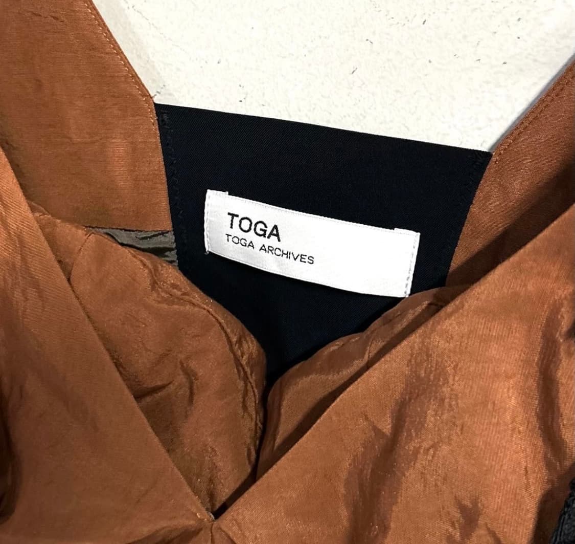 Toga 토가 아카이브 브라운 뷔스티에 상품이미지3