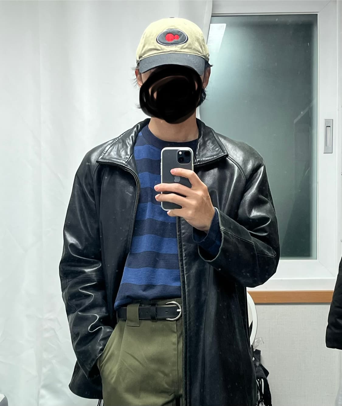 LNR 나그랑 램스킨 레더자켓 상품이미지1