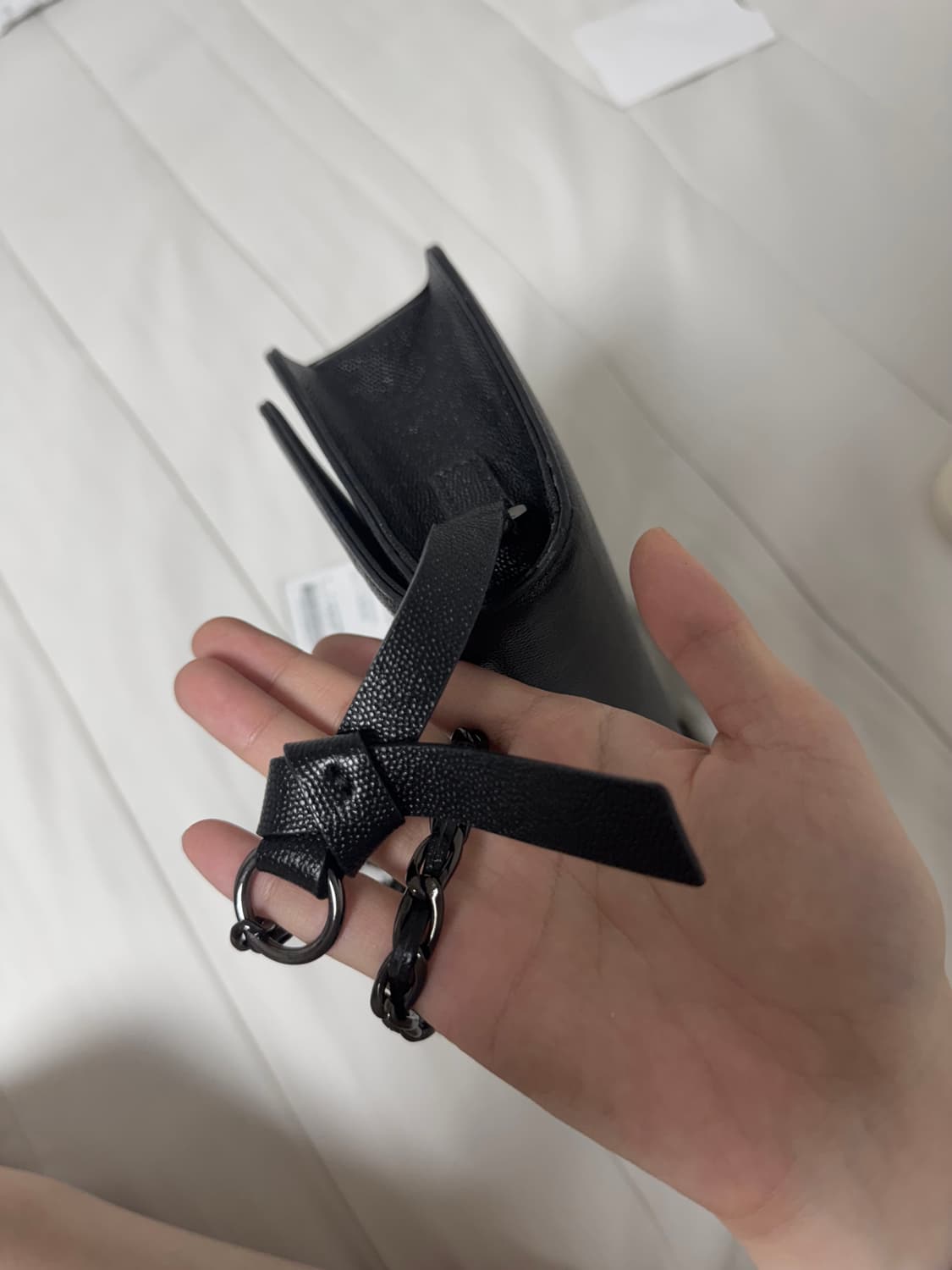 루이까또즈 소가죽 체인 크로스백 상품이미지6