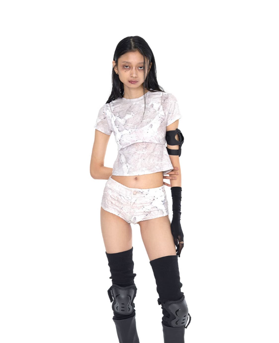 본네 백슬릿 탑 핑크 상품이미지3