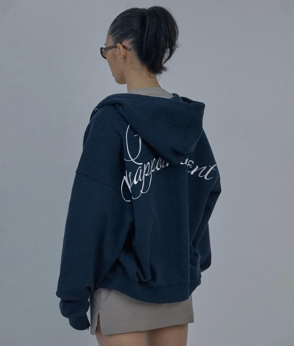스컬프터 후드집업 Bad Seed Hoodie Zip-Up Navy 상품이미지1