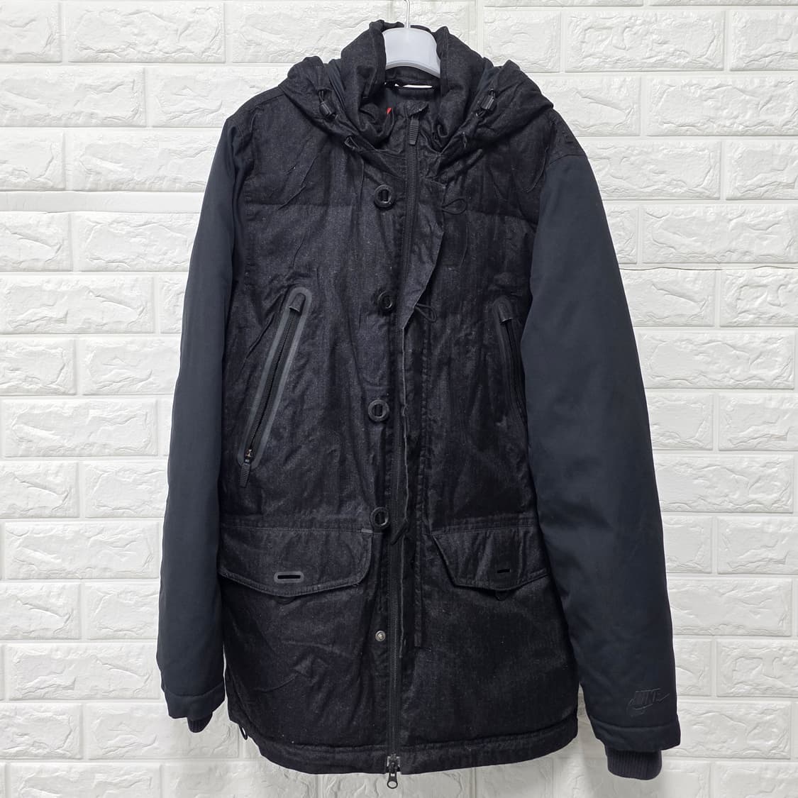 택포) 나이키 후드 다운 패딩 S (90) 상품이미지1