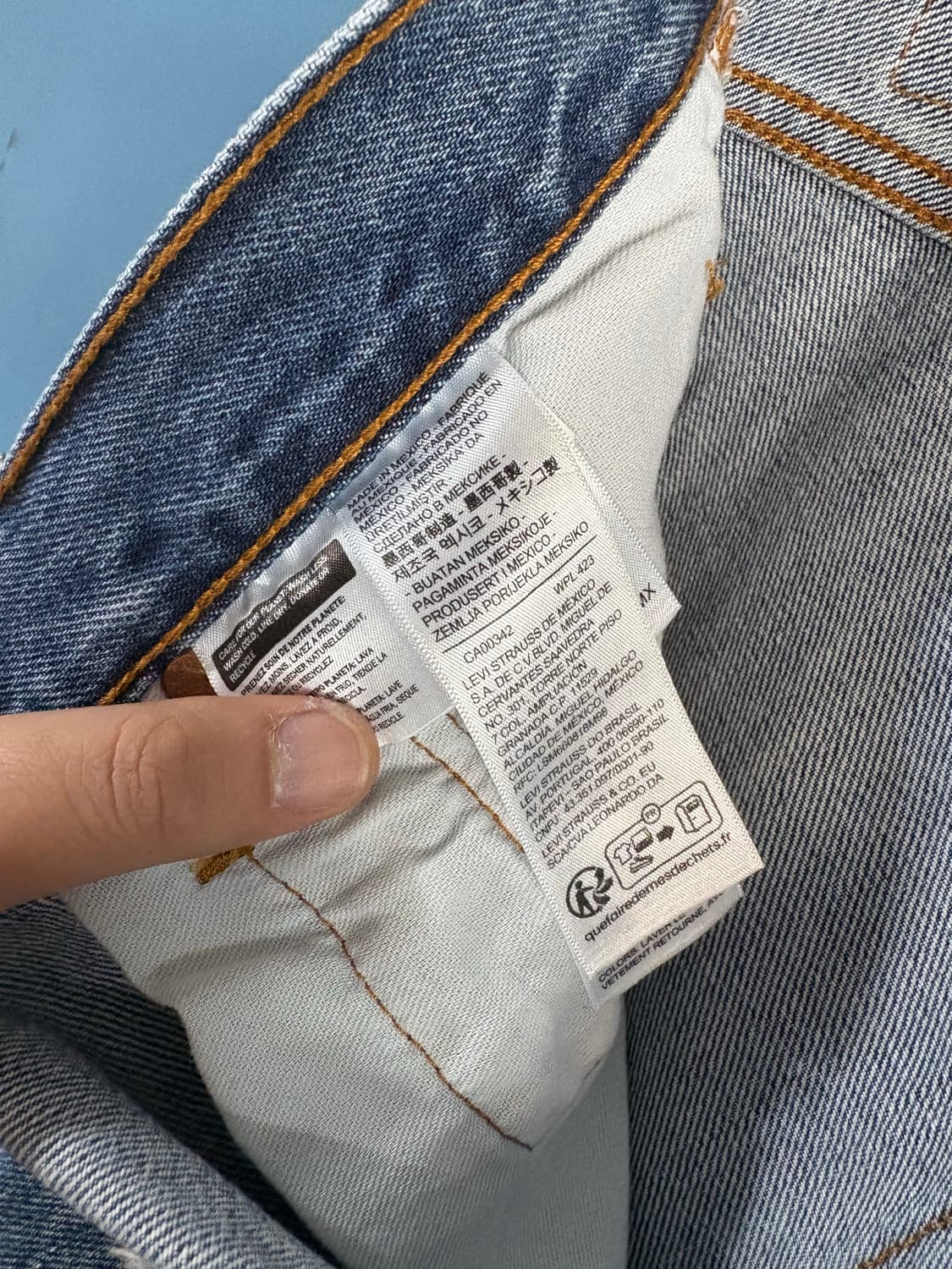 00‘s Levis 501 Denim pant. 상품이미지5