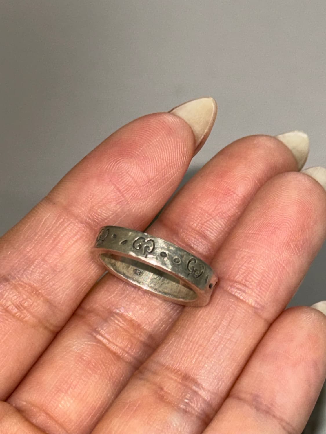 구찌 실버 고스트링 3.8mm 13호 상품이미지4