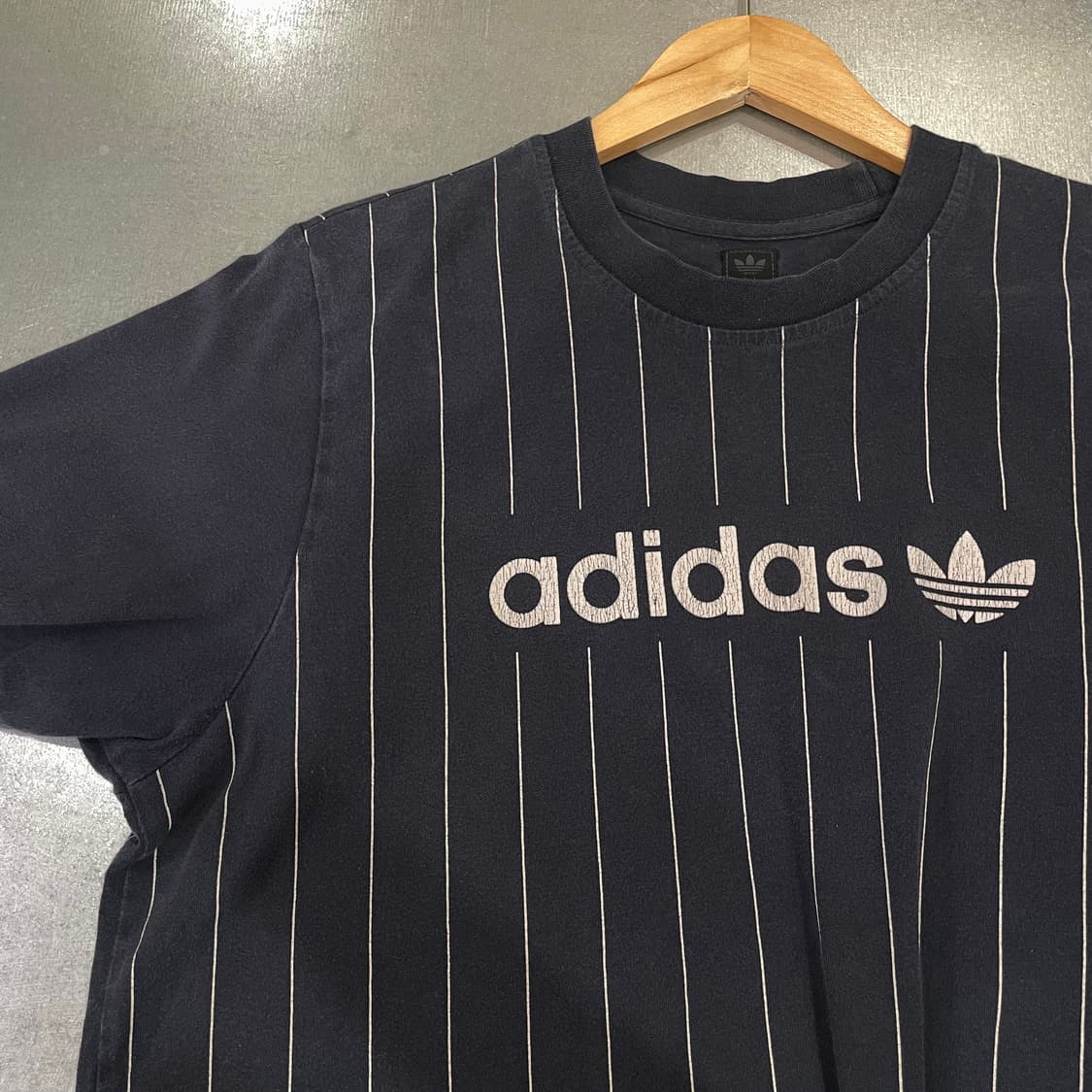 (M) 00's Adidas 아디다스 스트라이프 반팔 상품이미지4
