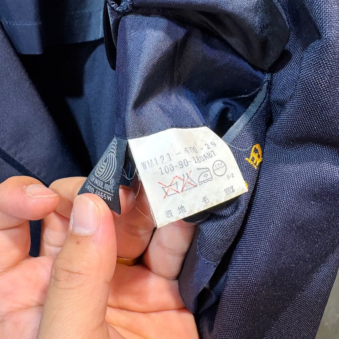 [L] BURBERRY 버버리 금장 더블 블레이저  상품이미지7