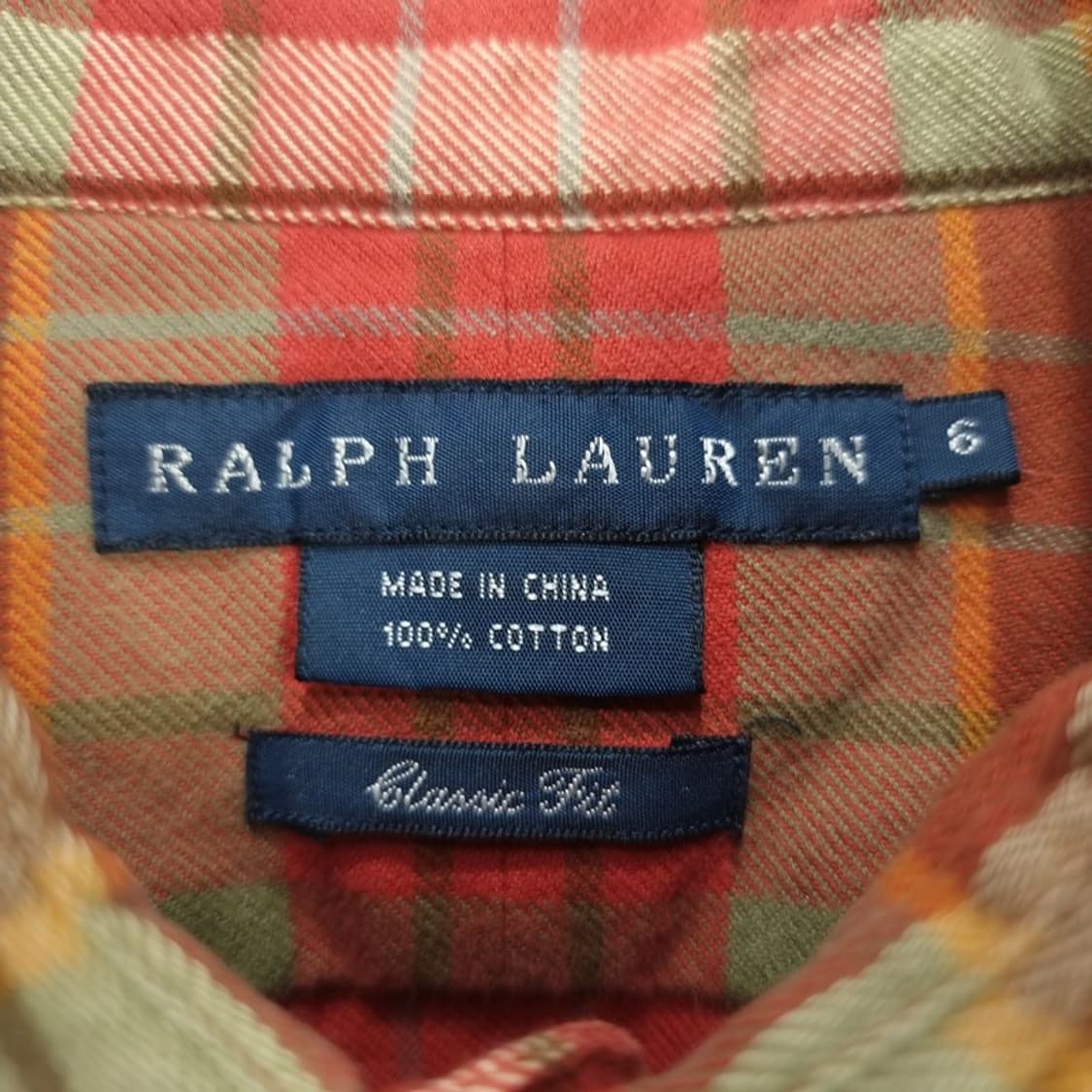 [폴로 랄프로렌] 빈티지 체크 셔츠 M19375 상품이미지6