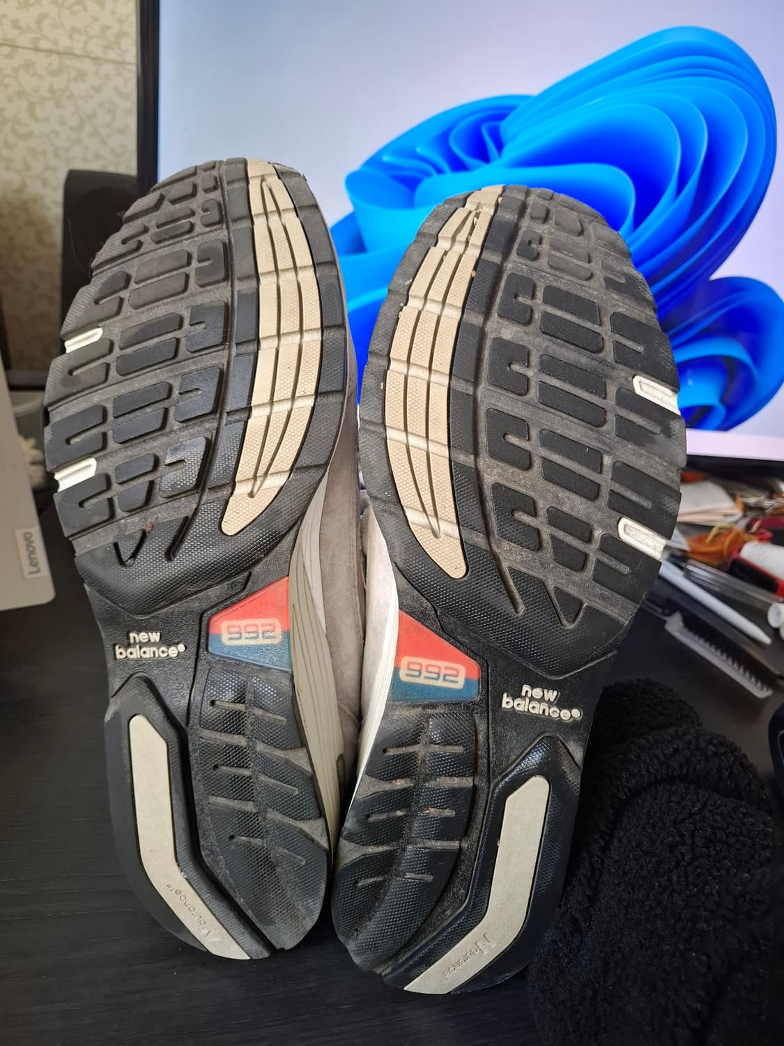 뉴발란스 992 Made in USA 회색 280mm 상품이미지4