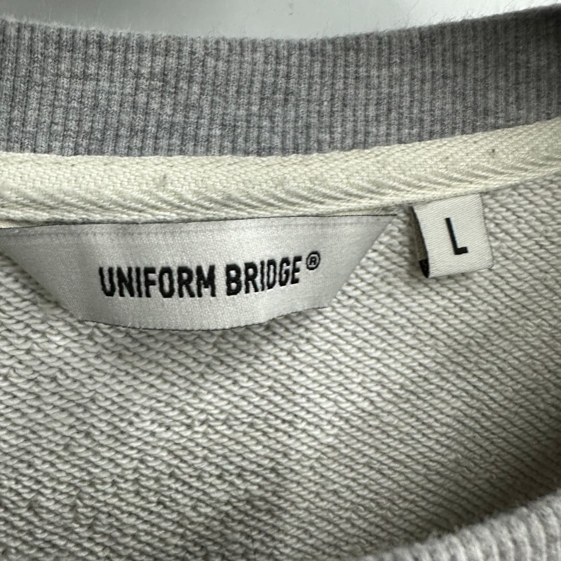 100 유니폼 브릿지 남자 루즈핏 맨투맨 상품이미지3