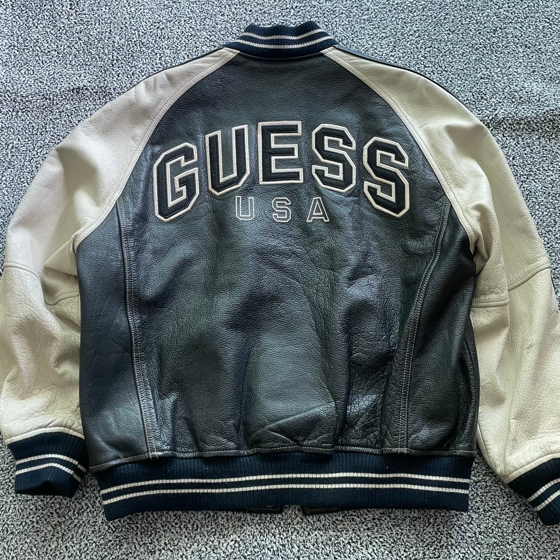 90's Guess USA Real Leather JK 상품이미지1