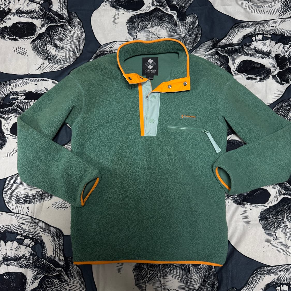 콜롬비아 신칠라 후리스 반집업 S사이즈 상품이미지1