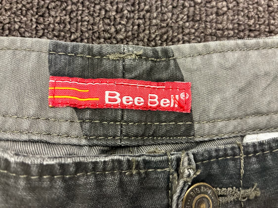 M)Bee Bell 빈티지 여성 카모 카고팬츠 상품이미지6
