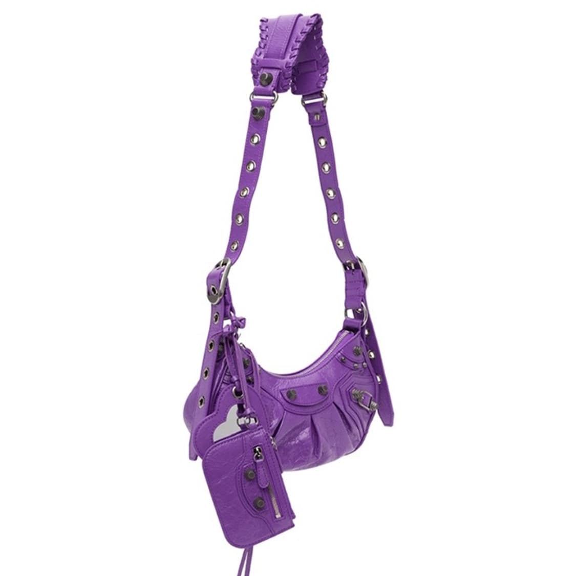 BALENCIAGA 발렌시아가 르카골 퍼플백 XS 상품이미지4