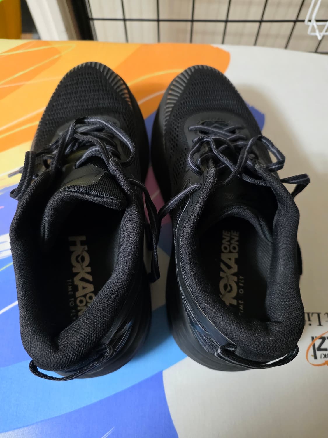 호카 본디 7 올블랙 24.5(US7.5) 상품이미지2