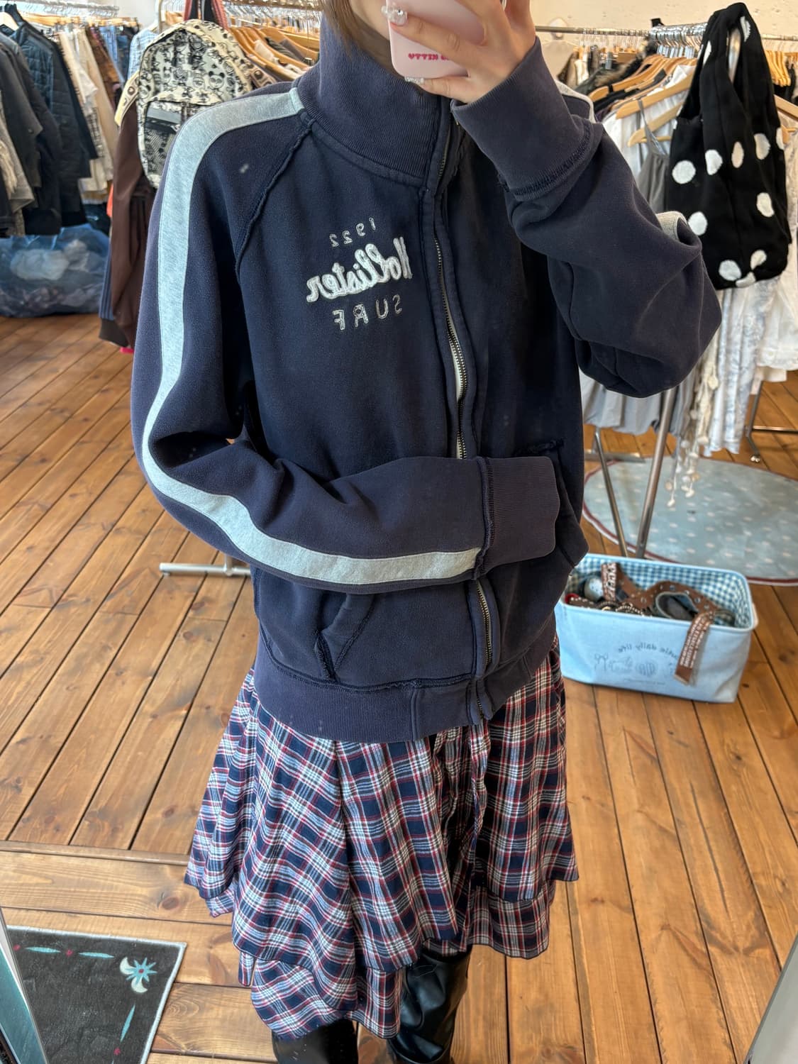 홀리스터 면 집업 상품이미지1