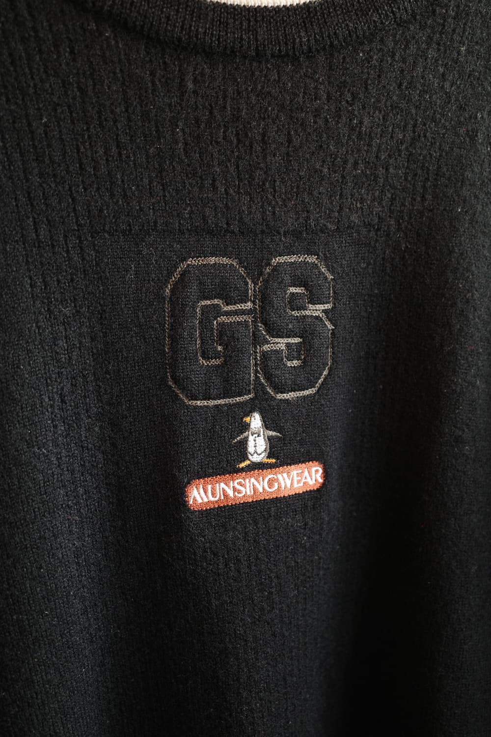 MUNSINGWEAR 먼싱웨어 자수 울니트   상품이미지4