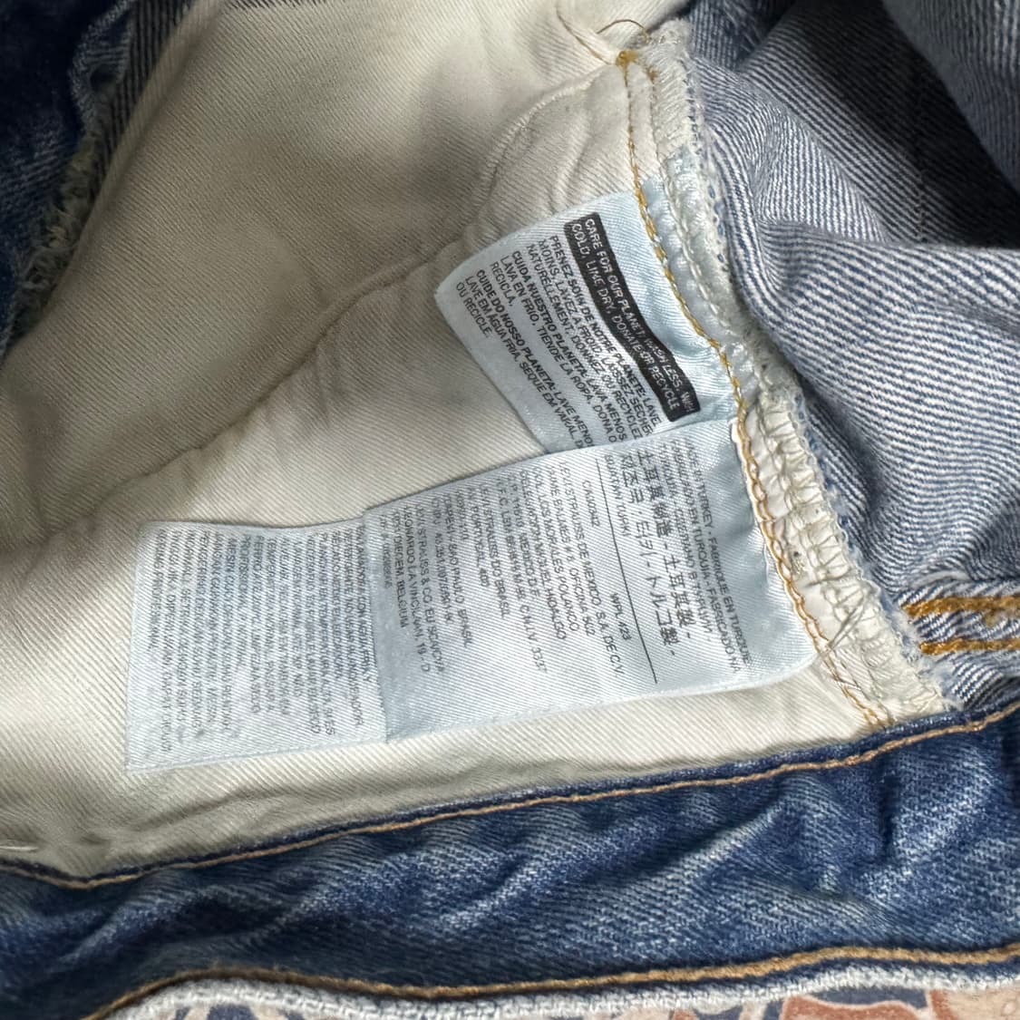 리바이스lvc501연청셀비지진 상품이미지4