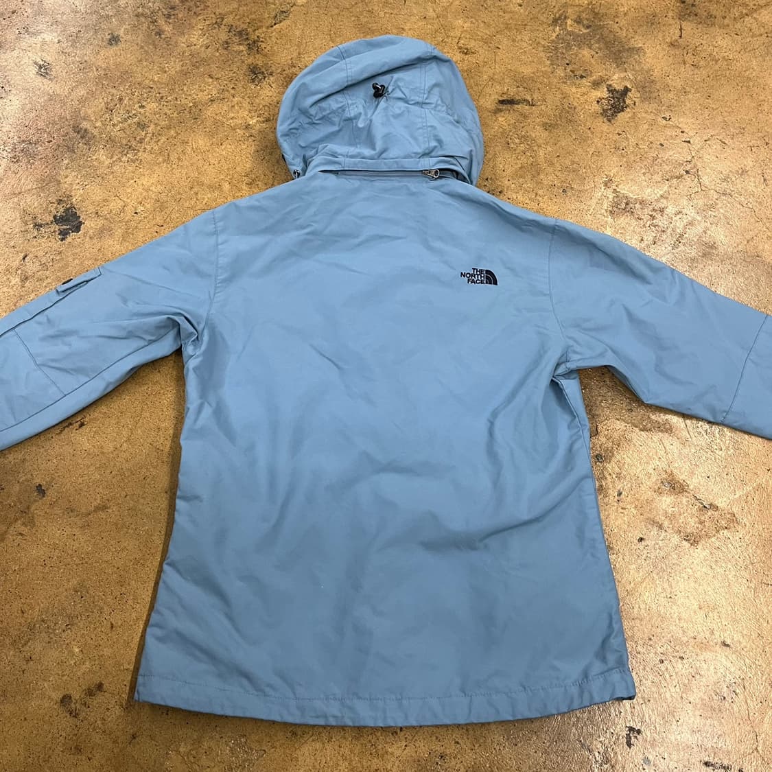 [정품/90] 노스페이스 후드 바람막이 자켓 하늘색 b14 상품이미지4