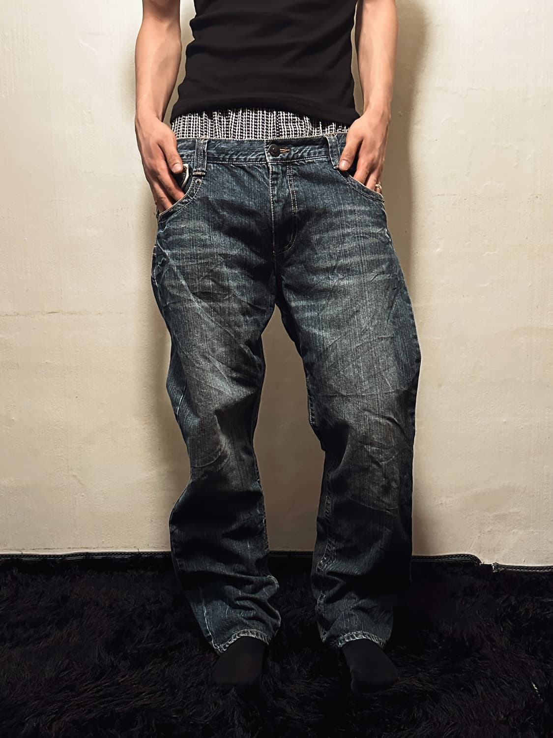 vintage denim pants 상품이미지2