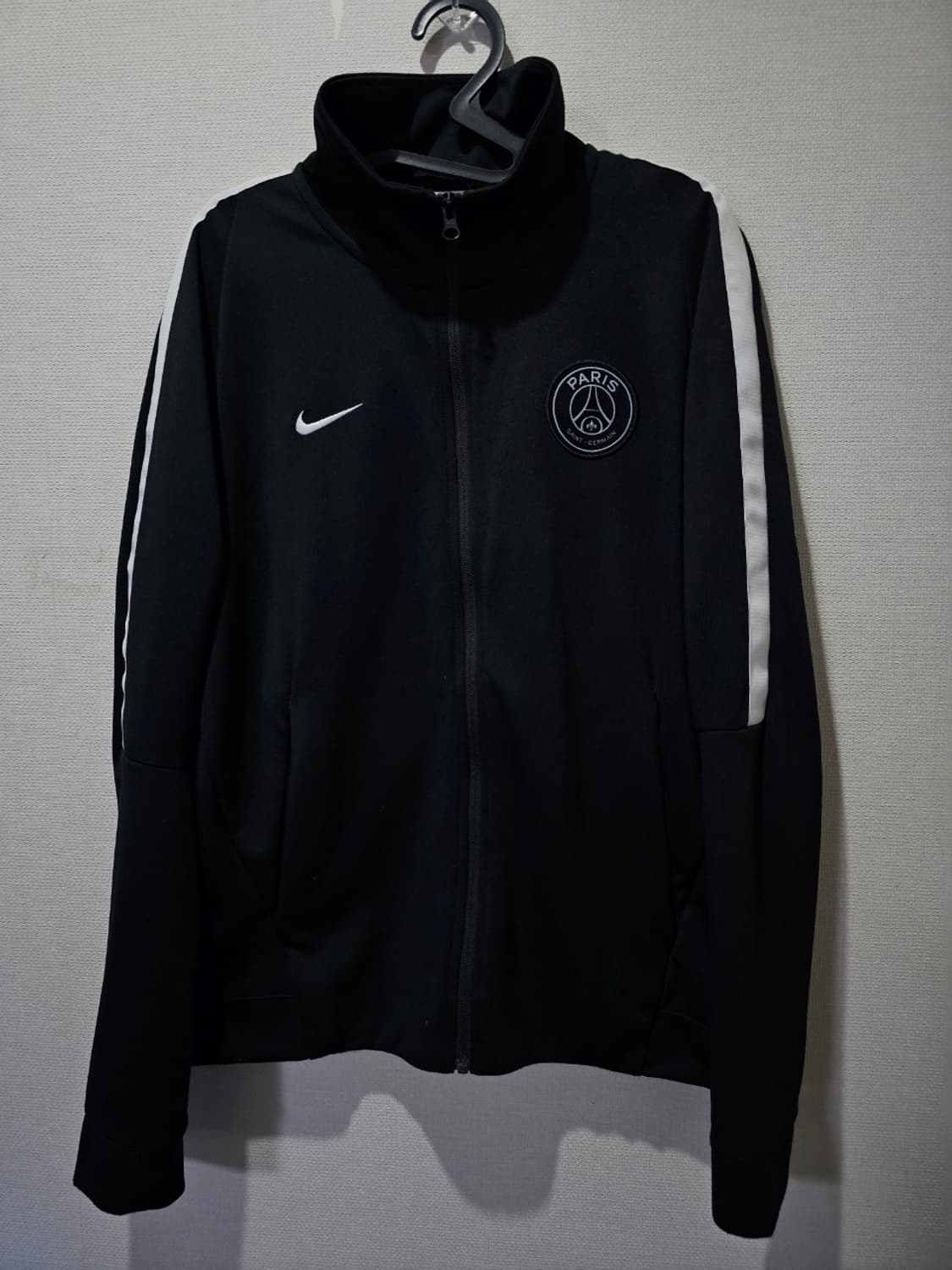 나이키 PSG 파리생제르망 블랙 트랙탑 져지집업 95~100 / M~L 상품이미지1