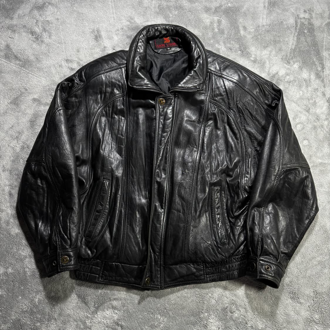 제페니즈 빈티지 eachs leather 가죽 자켓 상품이미지1