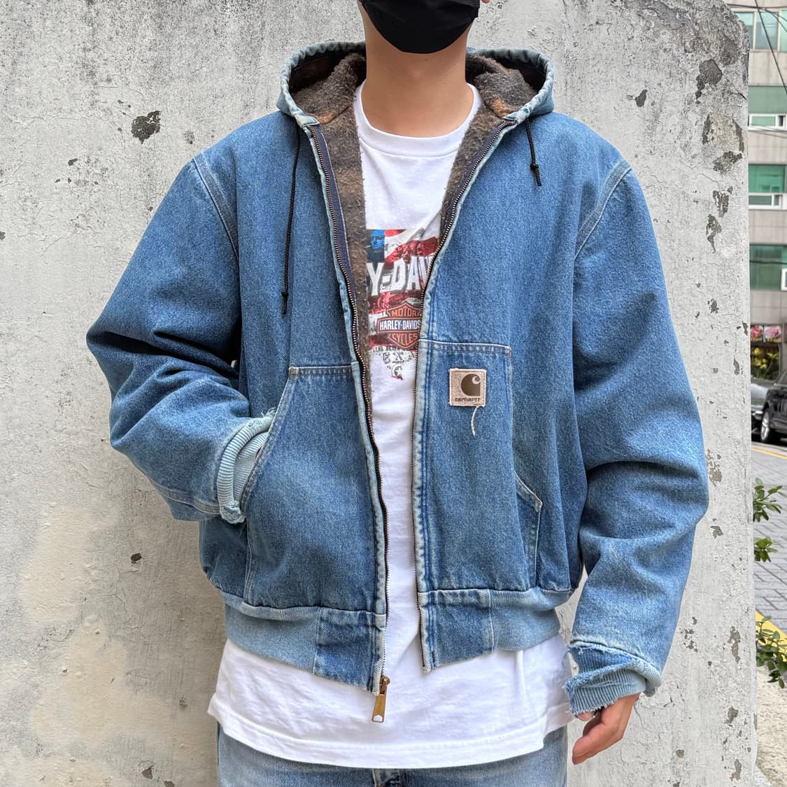 Carhartt 데님 액티브 자켓 (105-110) 상품이미지1