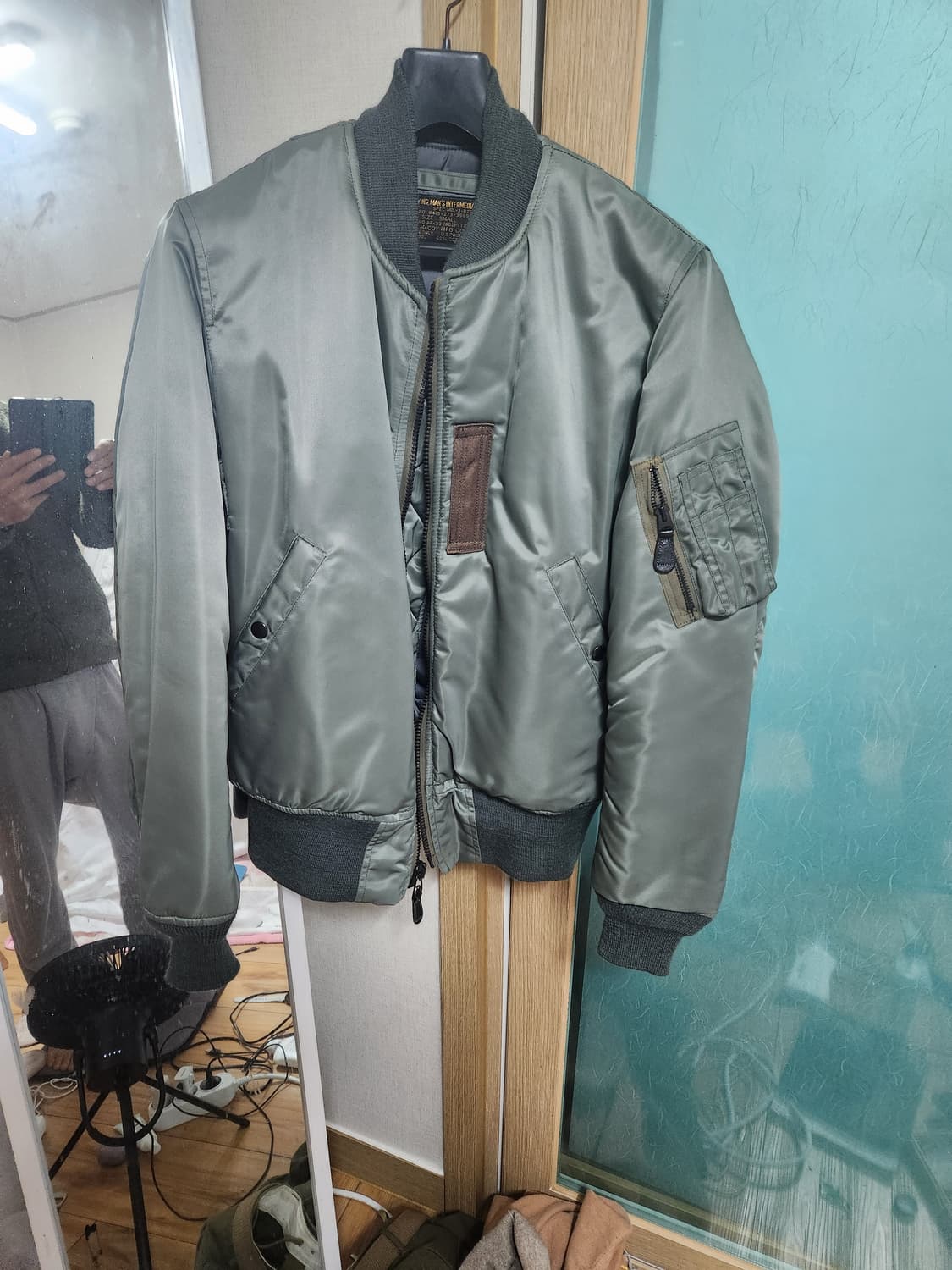 리얼맥코이 MA-1 S사이즈판매합니다 버즈릭슨 토이즈맥코이 상품이미지1