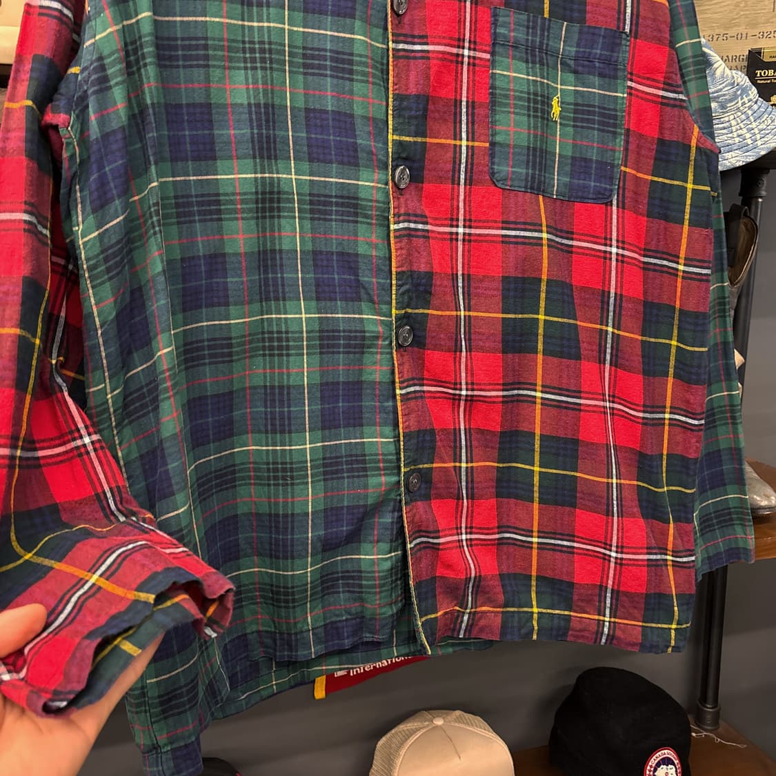 신형라벨 폴로 랄프로렌 시그니처 타탄 체크믹스 슬립웨어 N753 상품이미지4