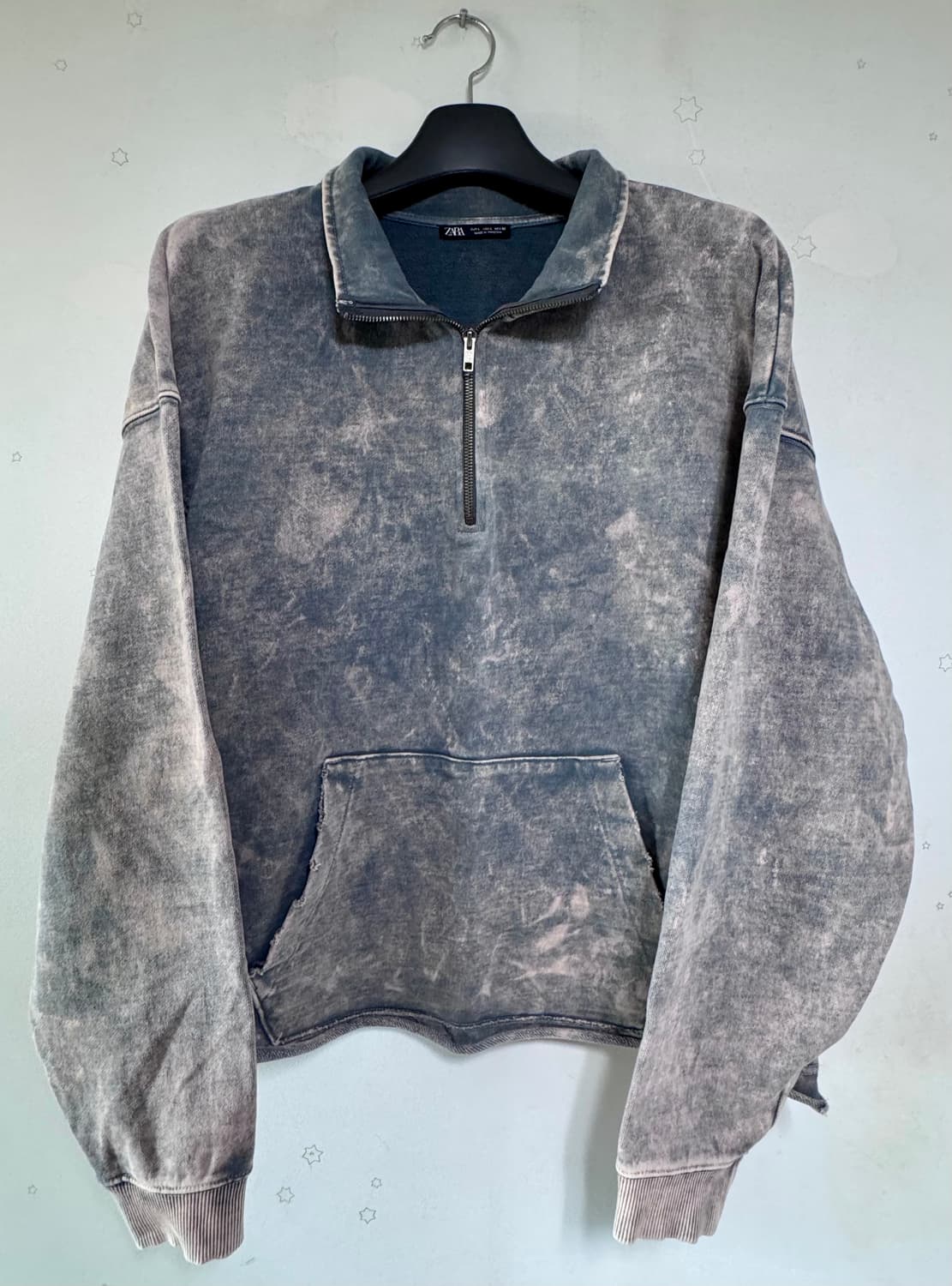 ZARA 카라 하프집업 상품이미지1