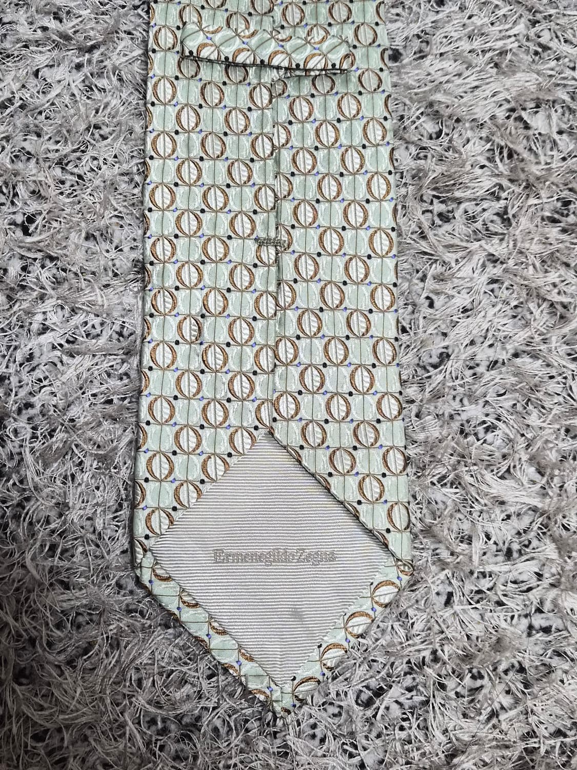 에르메네질도제냐Zegna 패턴 넥타이 Free - N27 상품이미지4