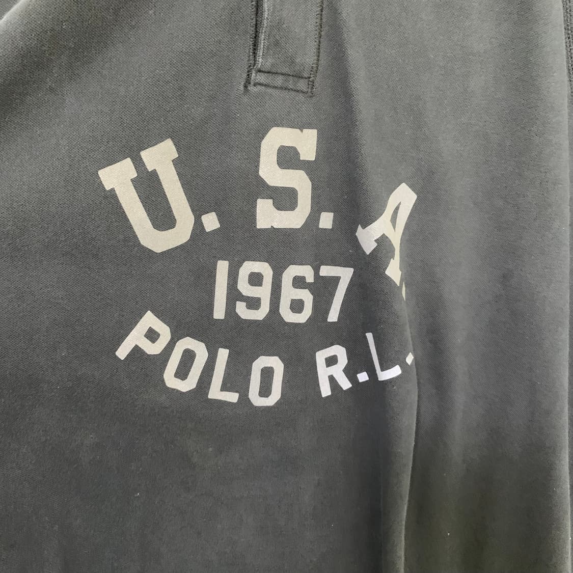 폴로랄프로렌 USA 프린팅 반팔 카라티셔츠 오버사이즈 3XL 남녀공용 상품이미지4