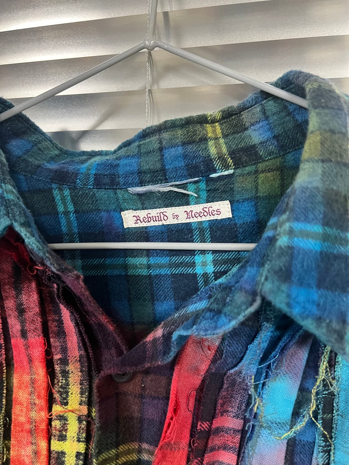 Rebuild By Needles-REMAKE FLANNEL SHIRT 상품이미지7