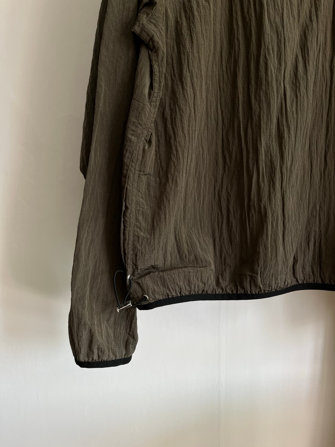 Ranra Ganga ripstop anorak Chocolate M 상품이미지4