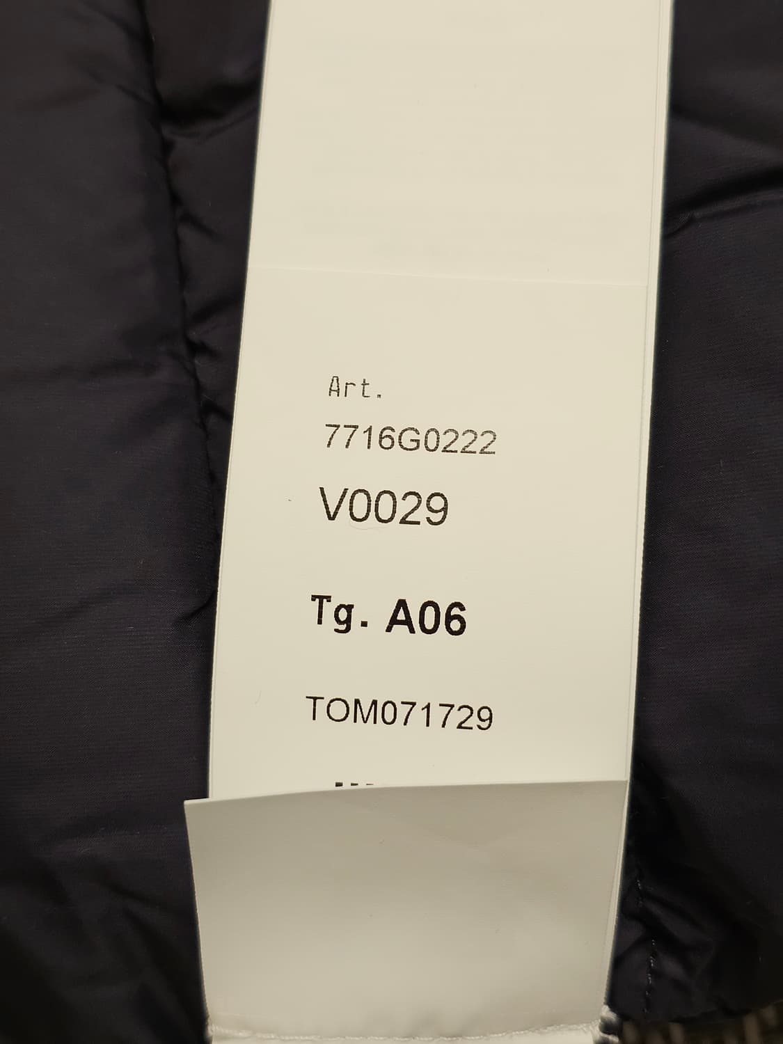 스톤아일랜드 주니어 리플렉티브 패딩 아노락 6Y 상품이미지10