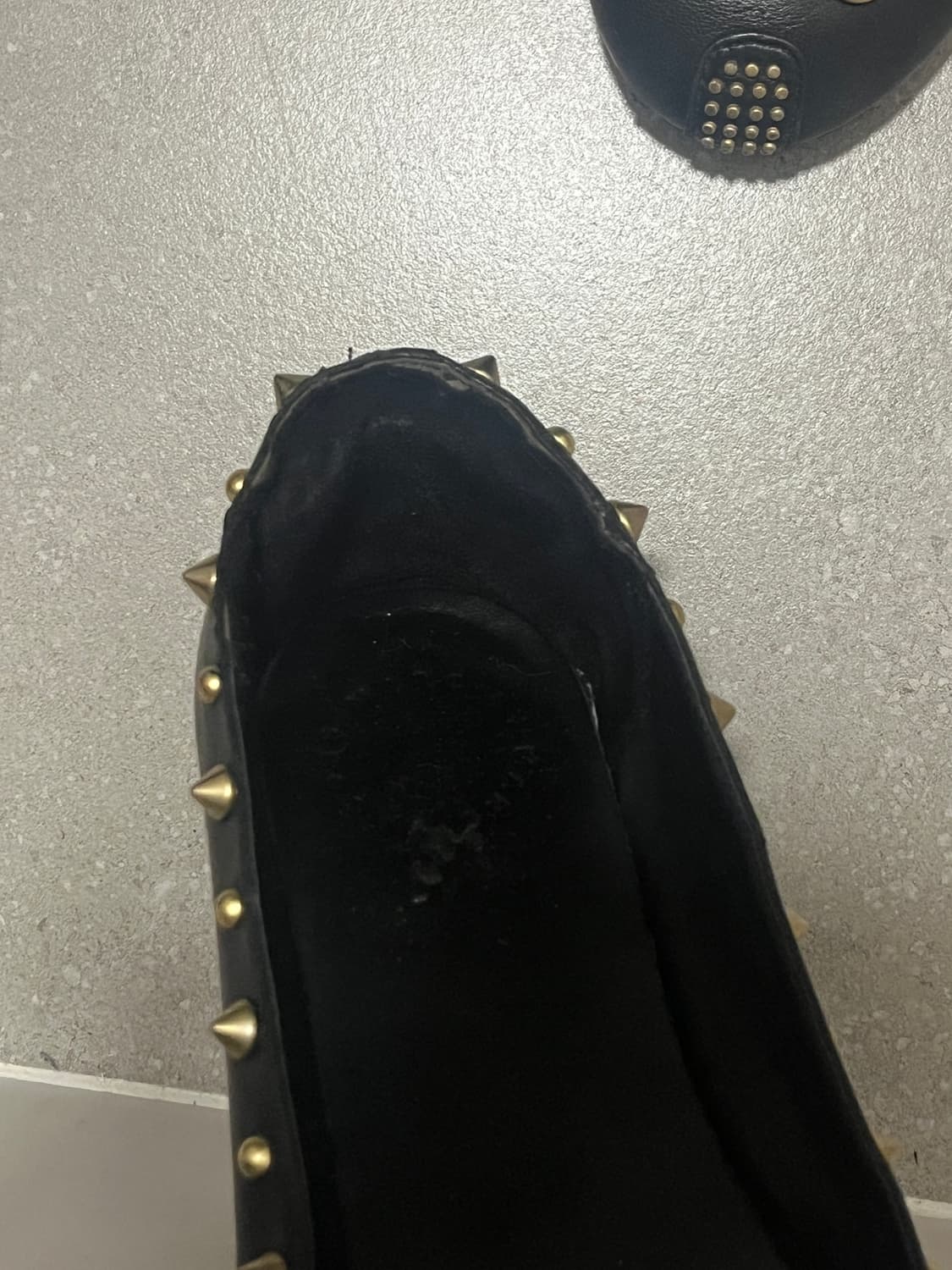 Marc by marc jacobs 스터드 플랫슈즈 EU 38 37 상품이미지5