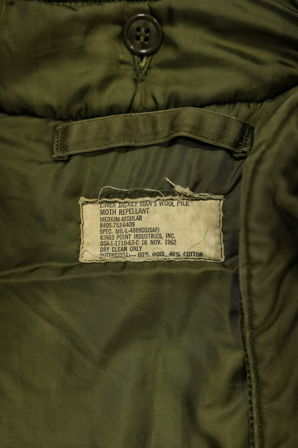 60s 밀리터리 미공군 필드자켓 판매 상품이미지6