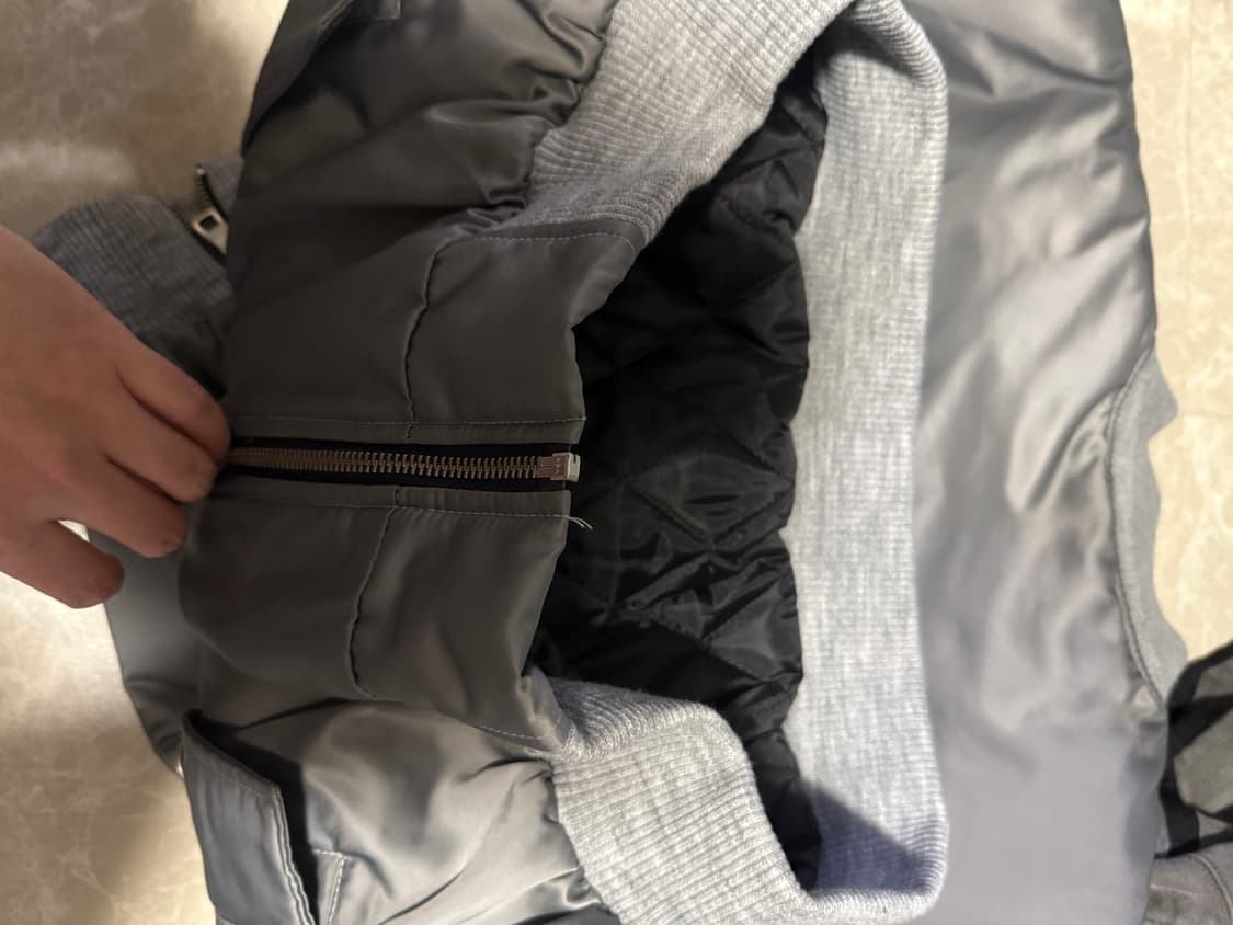 랑베르시오 지퍼 마원 그레이 상품이미지9