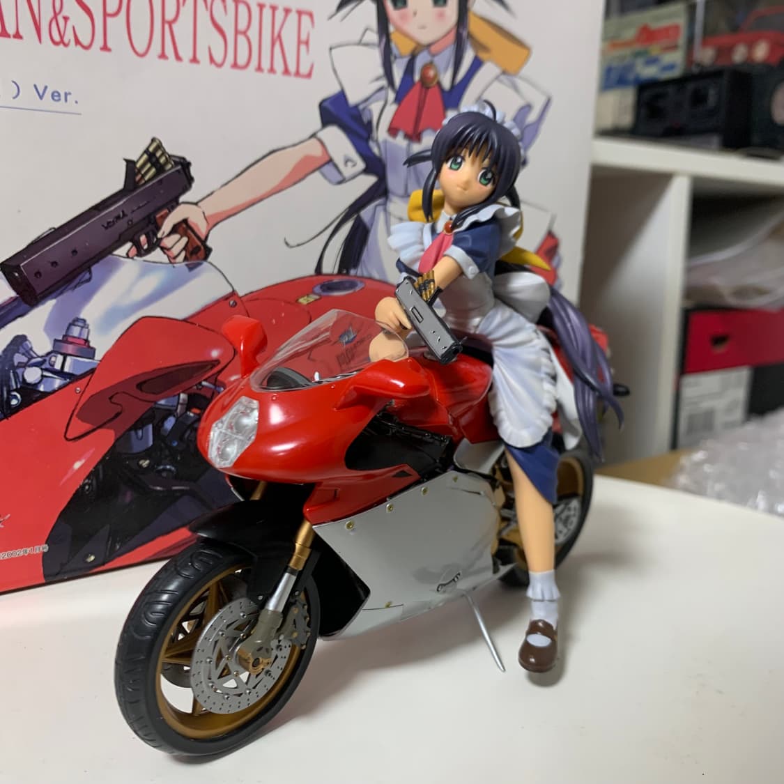 마호로매틱 1/12 마호로상 스포츠바이크 피규어 상품이미지4