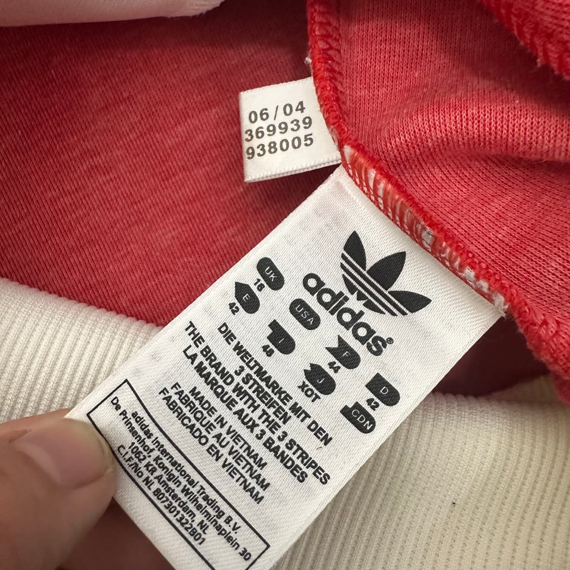 아디다스 캐나다 져지 트랙탑 집업 L 상품이미지7