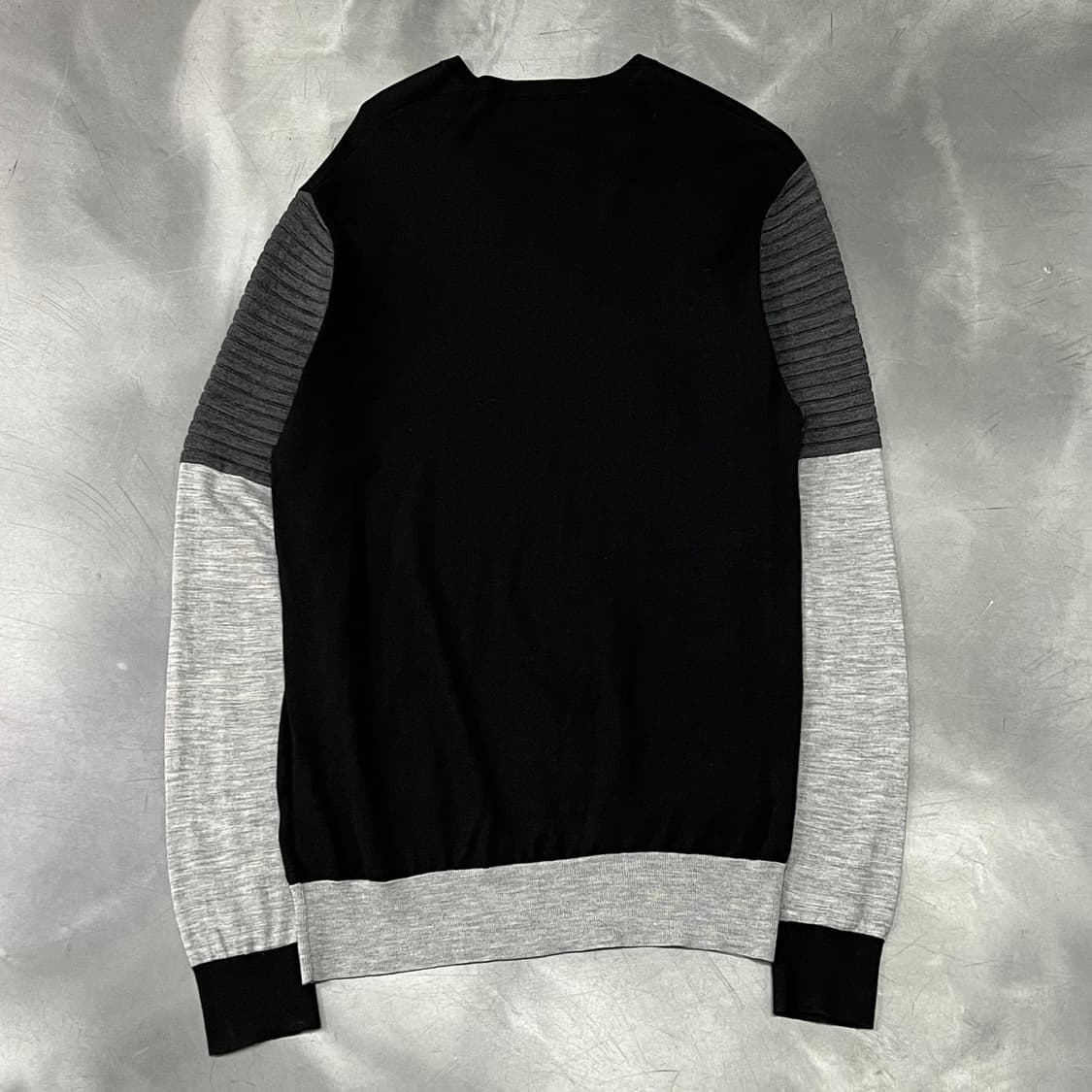  닐바렛 배색 니트 y15555 상품이미지2