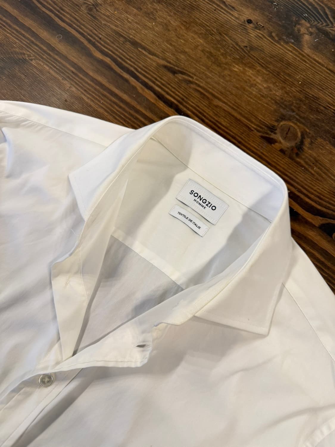 송지오 옴므 화이트셔츠 남성105 상품이미지7