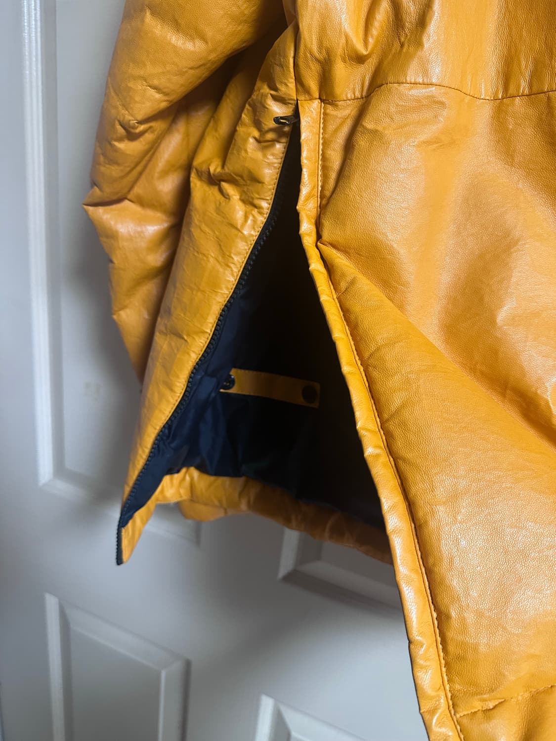 스톤아일랜드 송아지가죽 점퍼 (XL) 상품이미지3