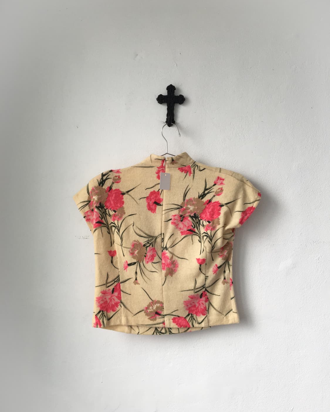 Oriental mood woolen high neck top 상품이미지3