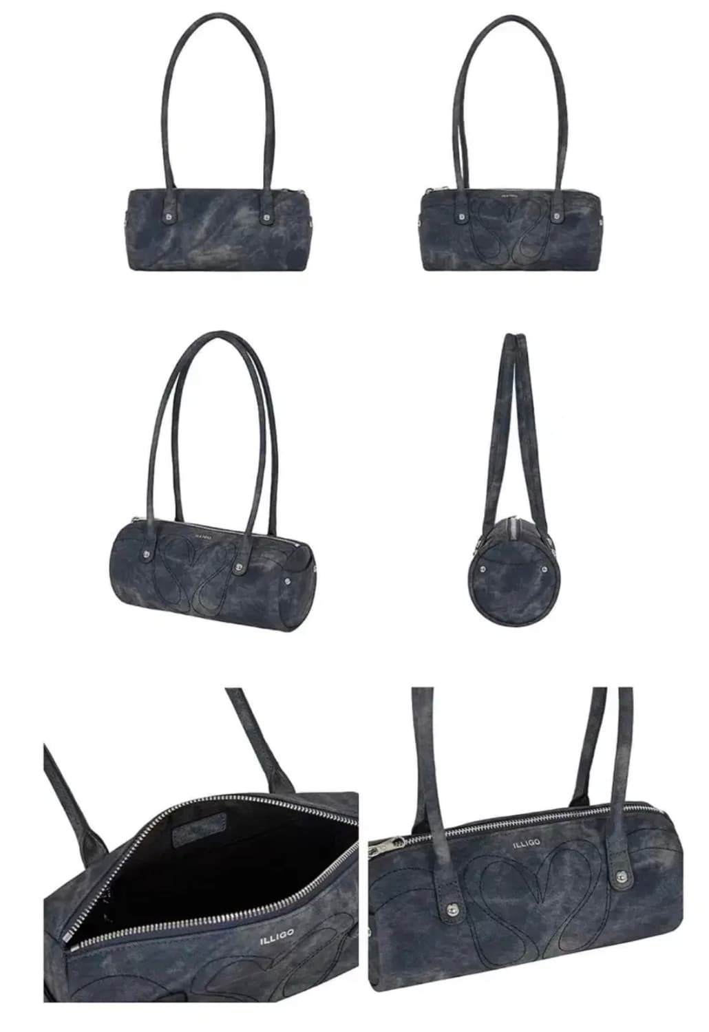 일리고 러브 스티치 숄더 백 상품이미지1