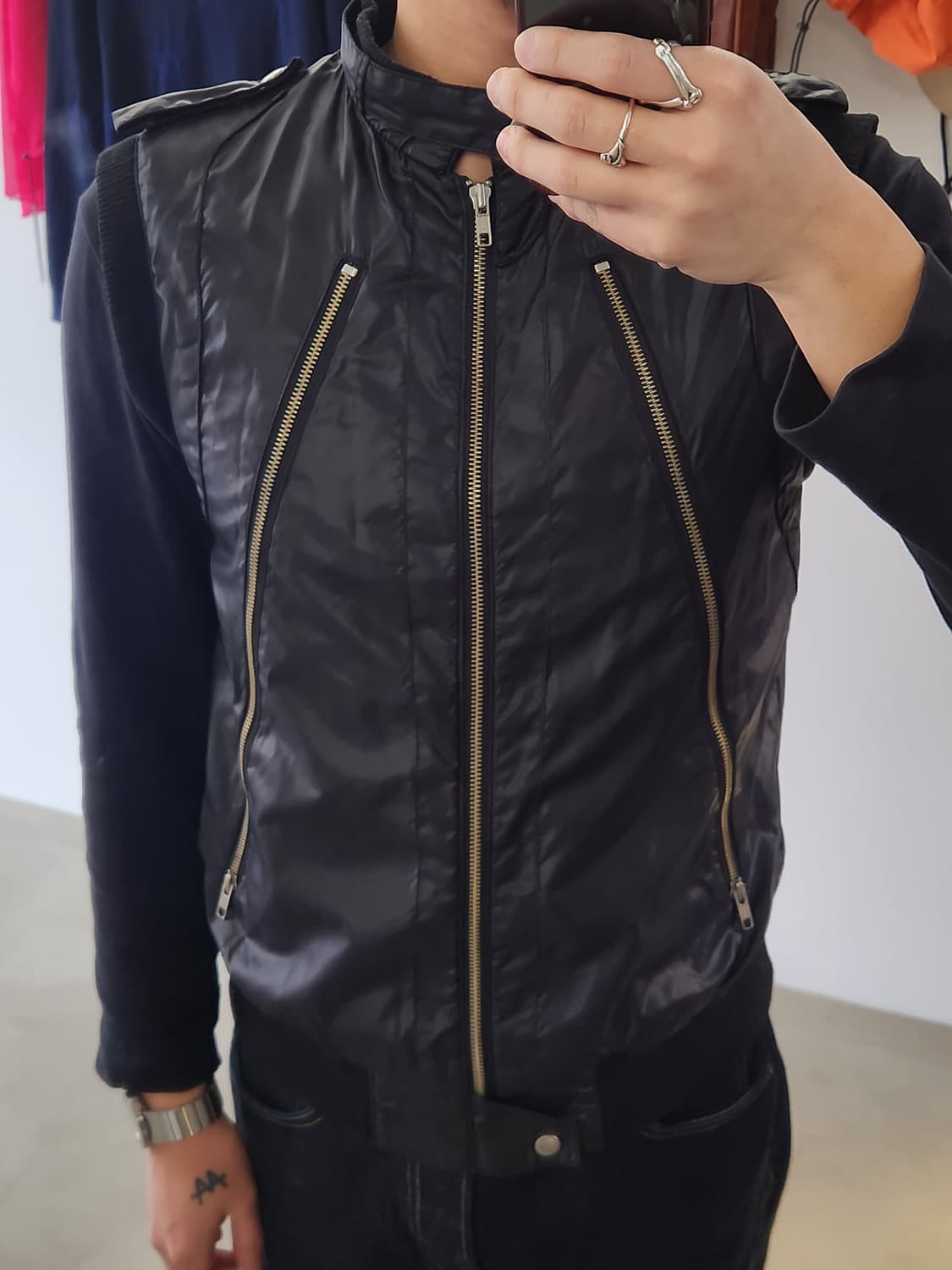 AMERICAN RAG CIE JAPAN 나일론 플라잉 베스트 상품이미지6