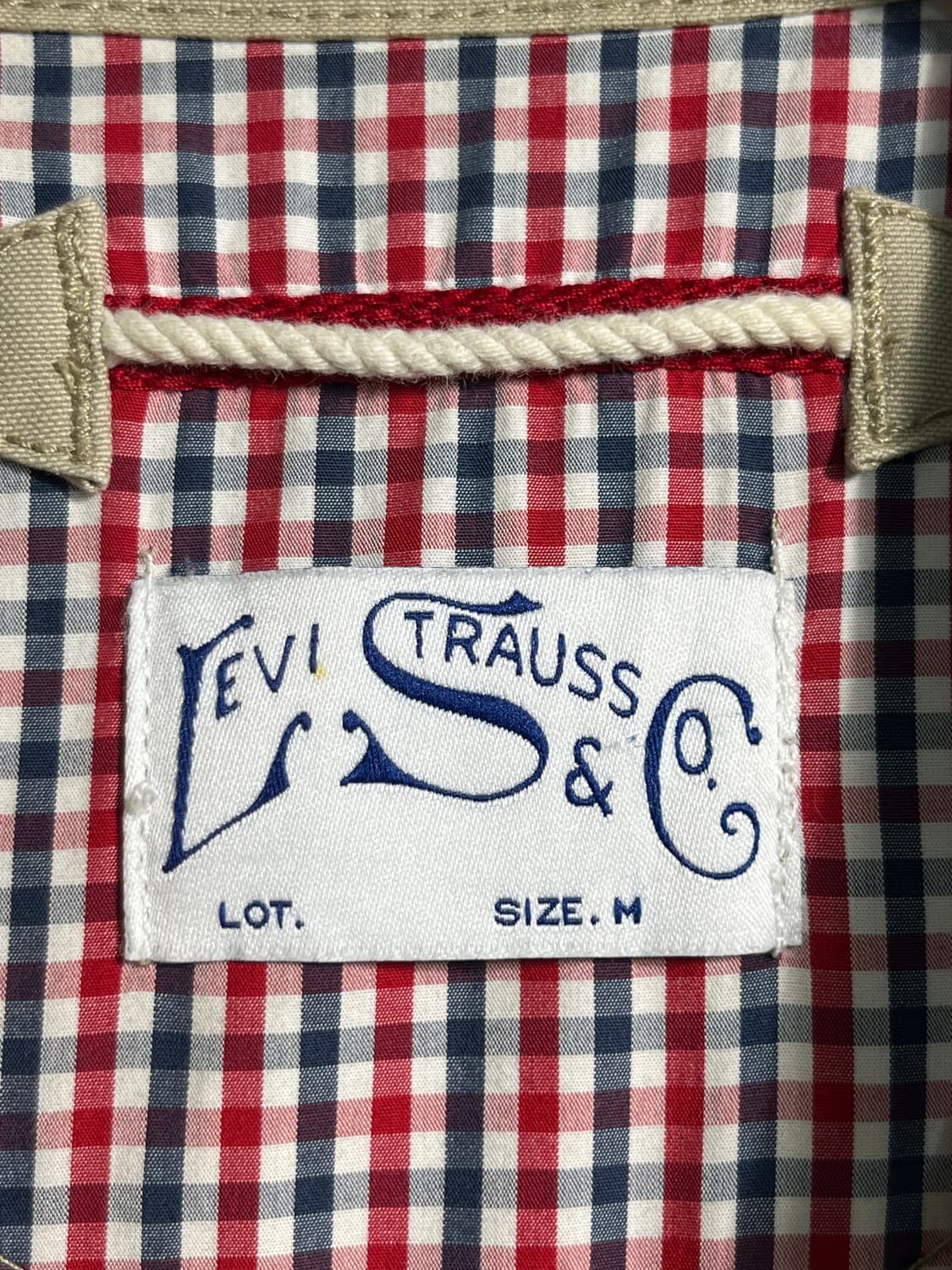Levis 리바이스 코튼 라이더 자켓 m 상품이미지6